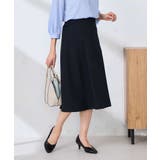 【洗える/UVカット】リネンライクストレッチフレアスカート | a.v.v【WOMEN】 | 詳細画像2 