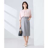 【洗える/UVカット】リネンライクストレッチタイトスカート | a.v.v【WOMEN】 | 詳細画像16 