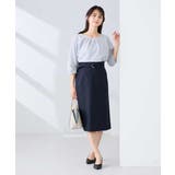 【洗える/UVカット】リネンライクストレッチタイトスカート | a.v.v【WOMEN】 | 詳細画像6 