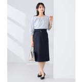 【洗える/UVカット】リネンライクストレッチタイトスカート | a.v.v【WOMEN】 | 詳細画像7 