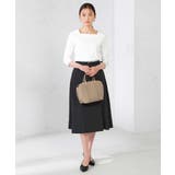 【洗える/イージーケア/吸水速乾/ストレッチ】梳毛調フレアスカート | a.v.v【WOMEN】 | 詳細画像18 