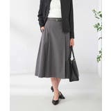 【洗える/イージーケア/吸水速乾/ストレッチ】梳毛調フレアスカート | a.v.v【WOMEN】 | 詳細画像8 