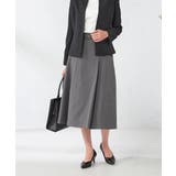 【洗える/イージーケア/吸水速乾/ストレッチ】梳毛調フレアスカート | a.v.v【WOMEN】 | 詳細画像9 