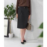 【洗える/イージーケア/吸水速乾/ストレッチ】梳毛調タイトスカート | a.v.v【WOMEN】 | 詳細画像1 