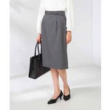 【洗える/イージーケア/吸水速乾/ストレッチ】梳毛調タイトスカート | a.v.v【WOMEN】 | 詳細画像11 