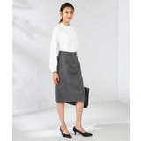 【洗える/イージーケア/吸水速乾/ストレッチ】梳毛調タイトスカート | a.v.v【WOMEN】 | 詳細画像14 