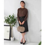 【洗える/イージーケア/吸水速乾/ストレッチ】梳毛調タイトスカート | a.v.v【WOMEN】 | 詳細画像19 