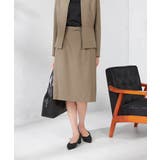 【洗える/イージーケア/吸水速乾/ストレッチ】梳毛調タイトスカート | a.v.v【WOMEN】 | 詳細画像3 