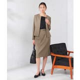 【洗える/イージーケア/吸水速乾/ストレッチ】梳毛調タイトスカート | a.v.v【WOMEN】 | 詳細画像6 