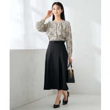 【洗える/イージーケア/ストレッチ】パウダーツイルフレアスカート | a.v.v【WOMEN】 | 詳細画像12