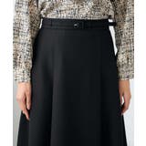 【洗える/イージーケア/ストレッチ】パウダーツイルフレアスカート | a.v.v【WOMEN】 | 詳細画像17