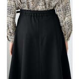 【洗える/イージーケア/ストレッチ】パウダーツイルフレアスカート | a.v.v【WOMEN】 | 詳細画像18