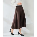 【洗える/イージーケア/ストレッチ】パウダーツイルフレアスカート | a.v.v【WOMEN】 | 詳細画像2