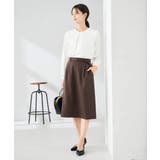 【洗える/イージーケア/ストレッチ】パウダーツイルタイトスカート | a.v.v【WOMEN】 | 詳細画像14