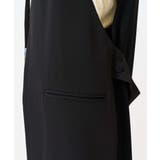 【洗える/イージーケア】異素材切り替えサイドスリットジレ【セットアップ対応】 | a.v.v【WOMEN】 | 詳細画像24