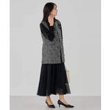 ミックスツイードペプラムジレ | a.v.v【WOMEN】 | 詳細画像19 