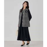 ミックスツイードペプラムジレ | a.v.v【WOMEN】 | 詳細画像23 