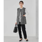 ミックスツイードペプラムジレ | a.v.v【WOMEN】 | 詳細画像33 