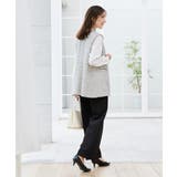 ミックスツイードペプラムジレ | a.v.v【WOMEN】 | 詳細画像8 