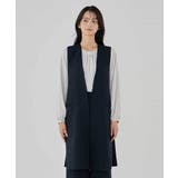 サテンサイドスリットジレ【洗える/速乾/毛玉になりにくい/イージーケア】 | a.v.v【WOMEN】 | 詳細画像22