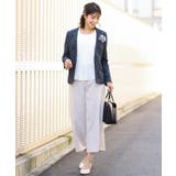 カルゼストレッチツイードノーカラージャケット | a.v.v【WOMEN】 | 詳細画像17