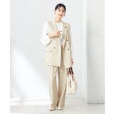 【洗える/ストレッチ/UVカット】麻調ストレッチダブルジレ | a.v.v【WOMEN】 | 詳細画像9 