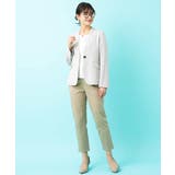 【洗える】Vネックジャケット | a.v.v【WOMEN】 | 詳細画像3