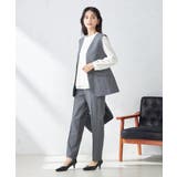 ツイード調ペプラムジレ | a.v.v【WOMEN】 | 詳細画像17