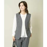 ツイード調ペプラムジレ | a.v.v【WOMEN】 | 詳細画像18