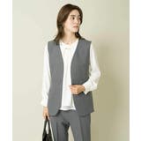 ツイード調ペプラムジレ | a.v.v【WOMEN】 | 詳細画像19