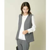 ツイード調ペプラムジレ | a.v.v【WOMEN】 | 詳細画像20