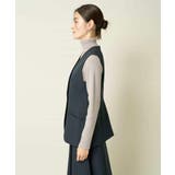 ツイード調ペプラムジレ | a.v.v【WOMEN】 | 詳細画像27