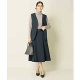 ツイード調ペプラムジレ | a.v.v【WOMEN】 | 詳細画像4