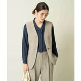 ツイード調ペプラムジレ | a.v.v【WOMEN】 | 詳細画像8