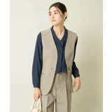 ツイード調ペプラムジレ | a.v.v【WOMEN】 | 詳細画像9