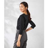 スクエアネックスムースTシャツ | a.v.v【WOMEN】 | 詳細画像15