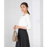 スクエアネックスムースTシャツ | a.v.v【WOMEN】 | 詳細画像2