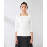 スクエアネックスムースTシャツ | a.v.v【WOMEN】 | 詳細画像28