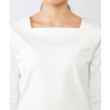 スクエアネックスムースTシャツ | a.v.v【WOMEN】 | 詳細画像31