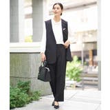 【洗える/イージーケア】ダブルクロスワイドストレートパンツ | a.v.v【WOMEN】 | 詳細画像74