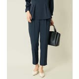 【洗える イージーケア】サテンストレッチスリムテーパードパンツ【セットアップ対応… | a.v.v【WOMEN】 | 詳細画像19 