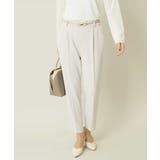 【洗える イージーケア】サテンストレッチスリムテーパードパンツ【セットアップ対応… | a.v.v【WOMEN】 | 詳細画像25 