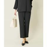 【洗える イージーケア】サテンストレッチスリムテーパードパンツ【セットアップ対応… | a.v.v【WOMEN】 | 詳細画像29 