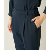 【洗える イージーケア】サテンストレッチスリムテーパードパンツ【セットアップ対応… | a.v.v【WOMEN】 | 詳細画像41 