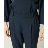 【洗える イージーケア】サテンストレッチスリムテーパードパンツ【セットアップ対応… | a.v.v【WOMEN】 | 詳細画像42 