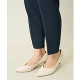 【洗える イージーケア】サテンストレッチスリムテーパードパンツ【セットアップ対応… | a.v.v【WOMEN】 | 詳細画像43 