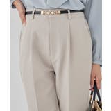 【洗える/ストレッチ/セットアップ対応】ダブルクロステーパードパンツ | a.v.v【WOMEN】 | 詳細画像14