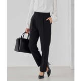 【洗える/ストレッチ/セットアップ対応】ダブルクロステーパードパンツ | a.v.v【WOMEN】 | 詳細画像16