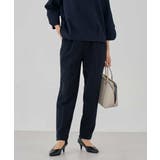 【洗える/ストレッチ/セットアップ対応】ダブルクロステーパードパンツ | a.v.v【WOMEN】 | 詳細画像3