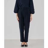 【洗える/ストレッチ/セットアップ対応】ダブルクロステーパードパンツ | a.v.v【WOMEN】 | 詳細画像33